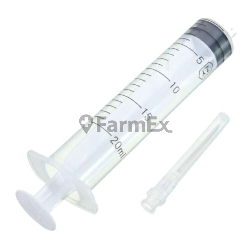 Jeringa Desechable con Aguja x 20 ml nipro